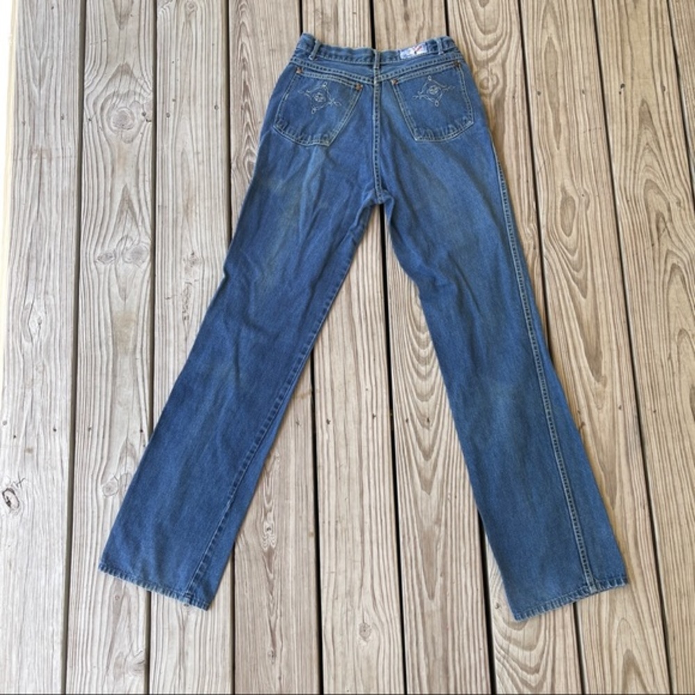 Vintage 70s jeans Pegasus high rise 26 wide leg